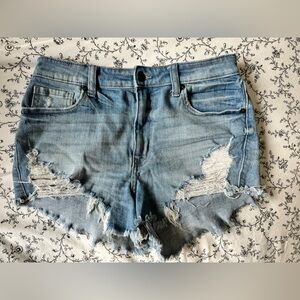Eunina Lulu High Rise Cut Off Shortie size M